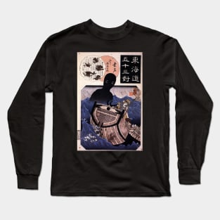 Japanese Yokai: Umibozu Long Sleeve T-Shirt